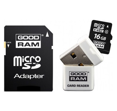 Flash Disque & Carte SD GOODRAM microSDHC 16Go