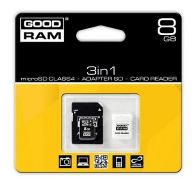 Flash Disque & Carte SD GOODRAM microSDHC 8Go