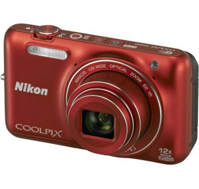 Appareils photo Reflex Nikon COOLPIX S6600 Rouge