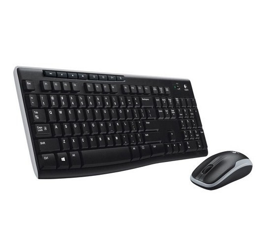 Clavier & souris sans fil Logitech combo MK270