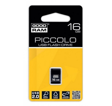 Flash Disque & Carte SD GOODRAM PICCOLO BLACK 16G