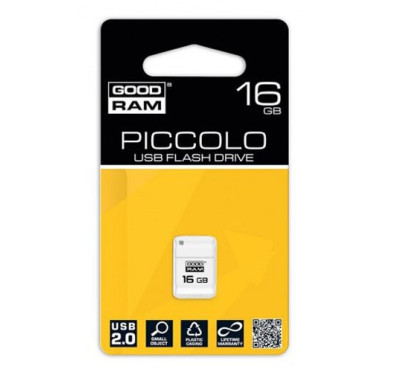 Flash Disque & Carte SD GOODRAM PICCOLO White 16G