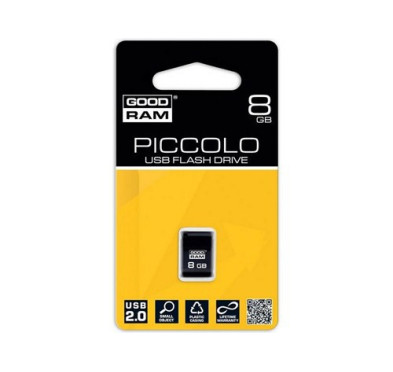 Flash Disque & Carte SD GOODRAM PICCOLO BLACK 8G