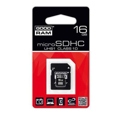 Flash Disque & Carte SD GOODRAM SDU16GHCUHS1AGRR10