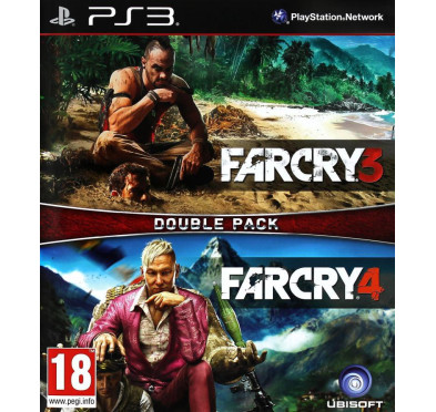 Jeux PS3 Sony PS3 Far Cry 3 Far Cry 4 Double Pack