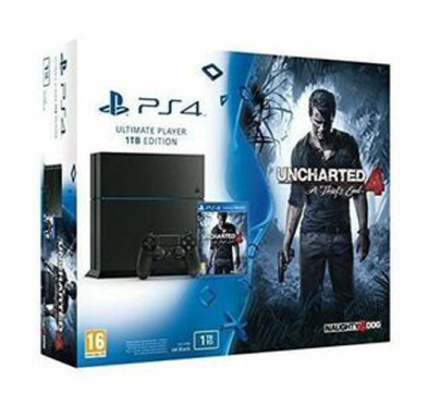 PS4 Sony Playstation CONSOLE 1To Pack Uncharted4 A Thief End