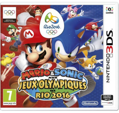 Jeux 3DS NINTENDO Sonic aux JO de Rio2 3DS