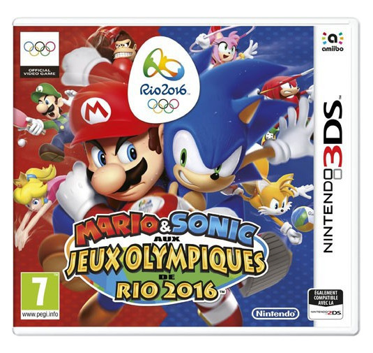 Jeux 3DS NINTENDO Sonic aux JO de Rio2 3DS