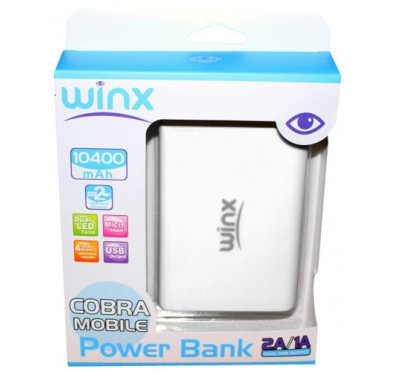 Power Bank WINX LT104 10400MAH WH