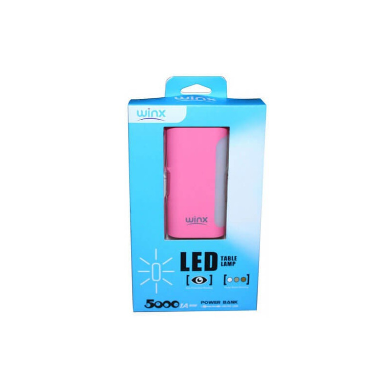 Power Bank WINX TL050 5000MAH PINK