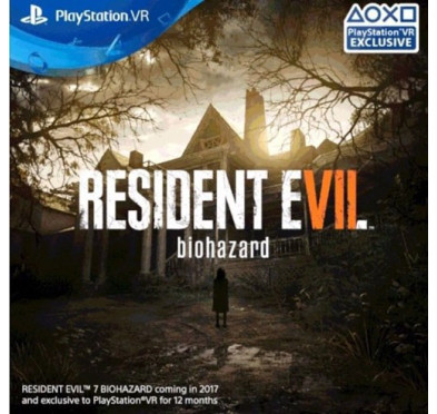 Jeux PS4 Sony Resident Evil VII Biohazard PS VR