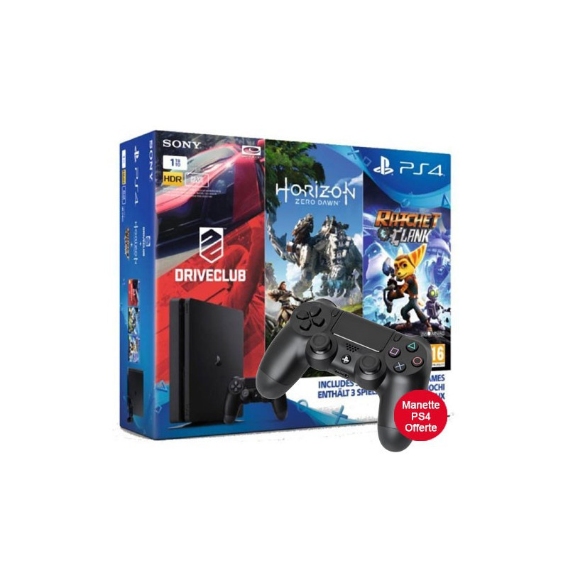 PS4 Sony PLAY STATION 4 Pack console PS4 1To