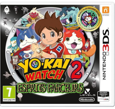 Jeux 3DS NINTENDO YO KAI WATCH2 FARCEURS 3DS