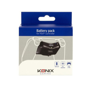 Konix Batterie additionnelle pour Manette Ps4