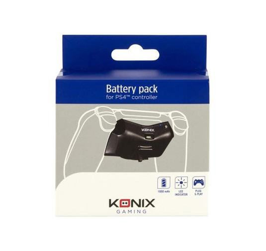 Konix Batterie additionnelle pour Manette Ps4