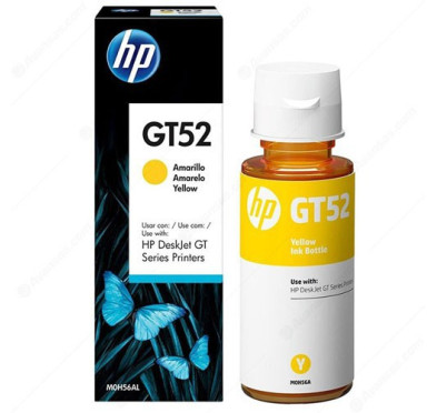 HP Bouteille D'encre HP GT52 YELLOW