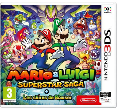 Jeux 3DS NINTENDO MARIO LUIGI SUPERSTARS SAGA 3DS