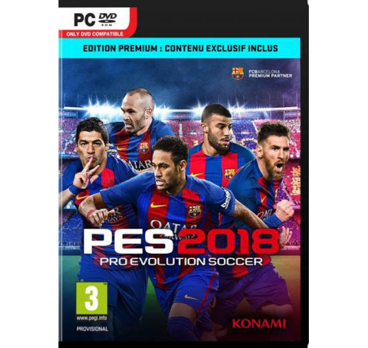Jeux PS3 Sony PES 2018 EDITION PS3