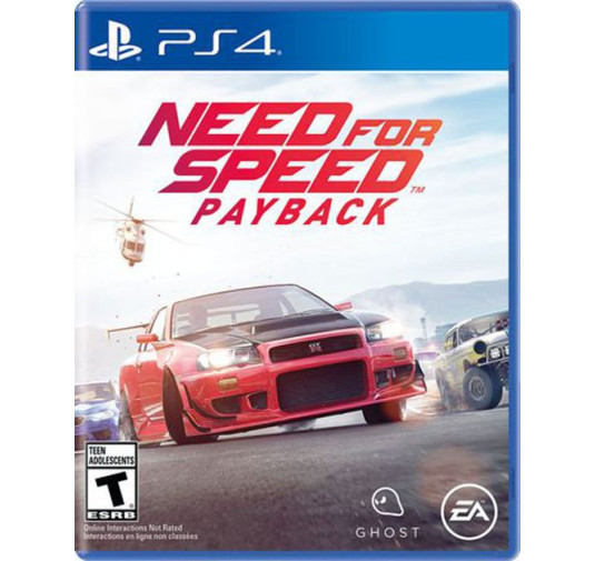 Jeux PS4 Sony NEED FOR SPEED PAYBACK PS4