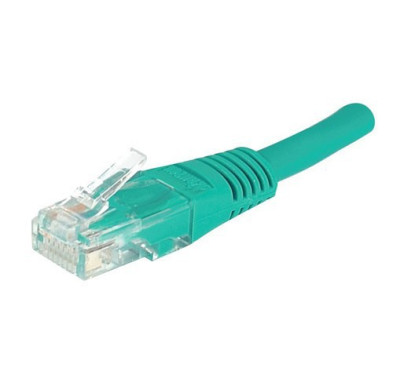 Câbles réseau INTELLINET Cable RJ45 cat 5E 15m Vert