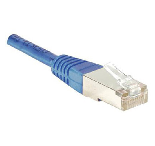 Câbles réseau INTELLINET Cable RJ45 cat 5E 3m Bleu