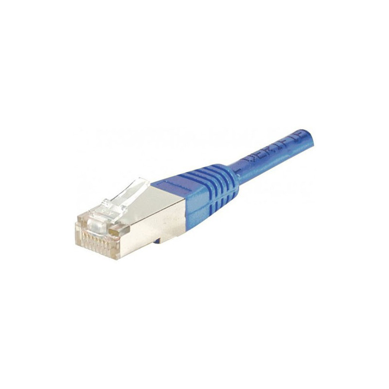 Câbles réseau INTELLINET Cable RJ45 cat 5E 5m Bleu