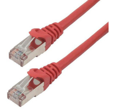 Câbles réseau INTELLINET Cable RJ45 cat 6 1m rouge