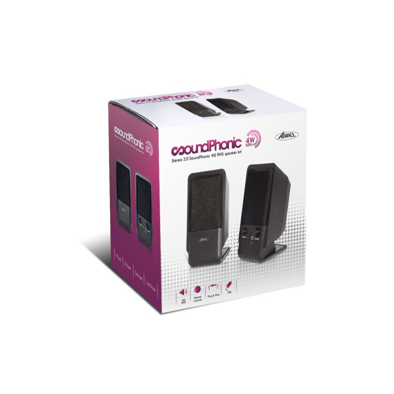 Haut-parleurs ADVANCE 4W Soundphonic