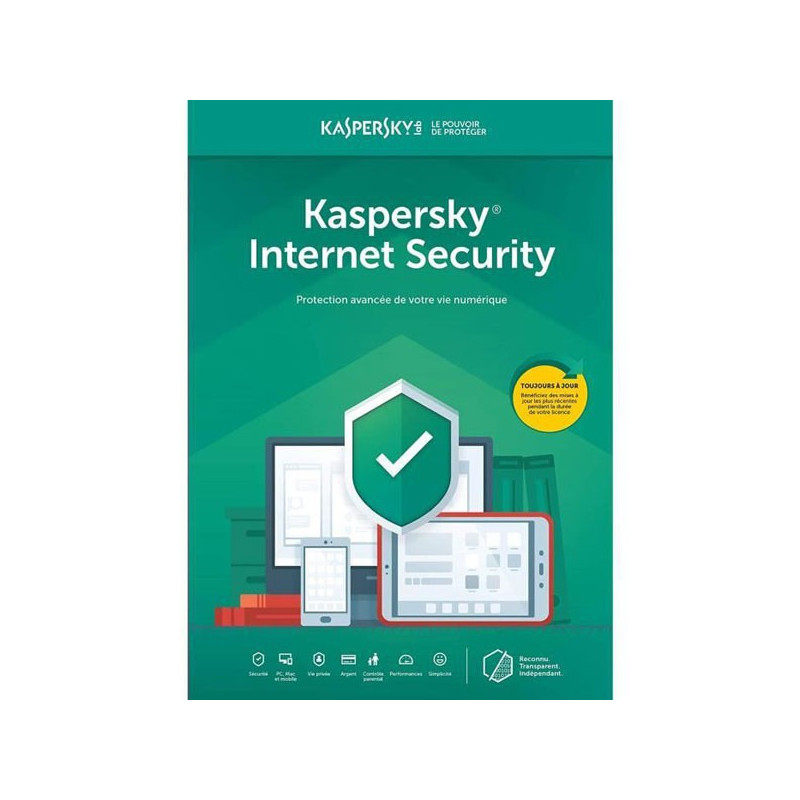 Kaspersky INTERNET SECURITY 10postes 1an