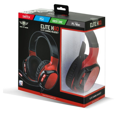 CASQUE Gamer MICRO SPIRIT OF GAMER RED ELITE H60