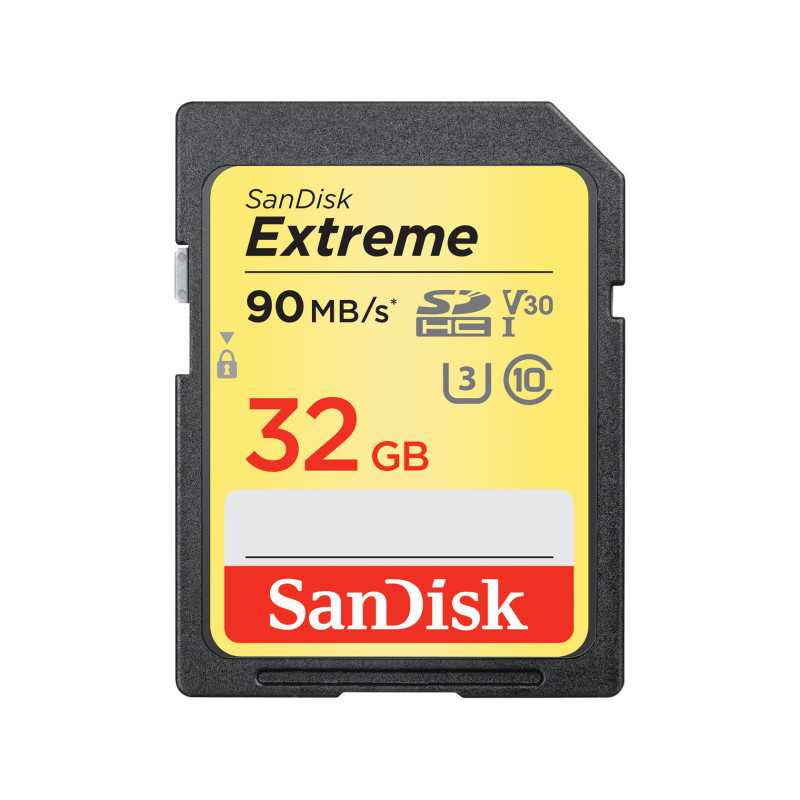 Carte SD SanDisk Extreme 32GO MO3 K