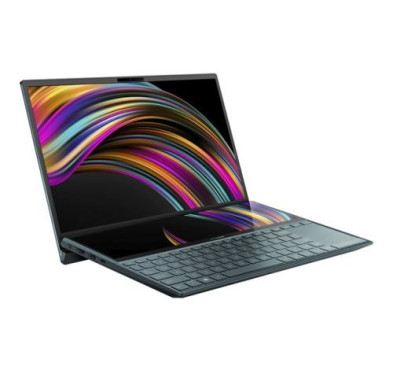Pc Portable Asus UX481FL ZenBook Duo i7 10é Gén, Ecran 14" Full HD - Bleu Céleste