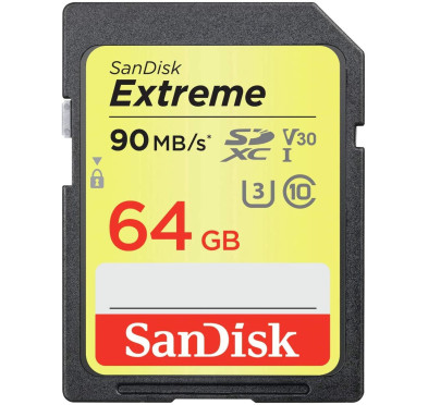 Flash Disque & Carte SD SanDisk Extreme 64GO MO6 K