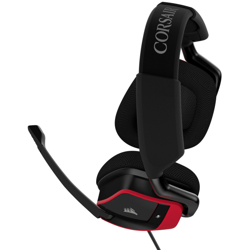 Casque micro Corsair surround Dolby 7.1 VOID PRO USB Rouge