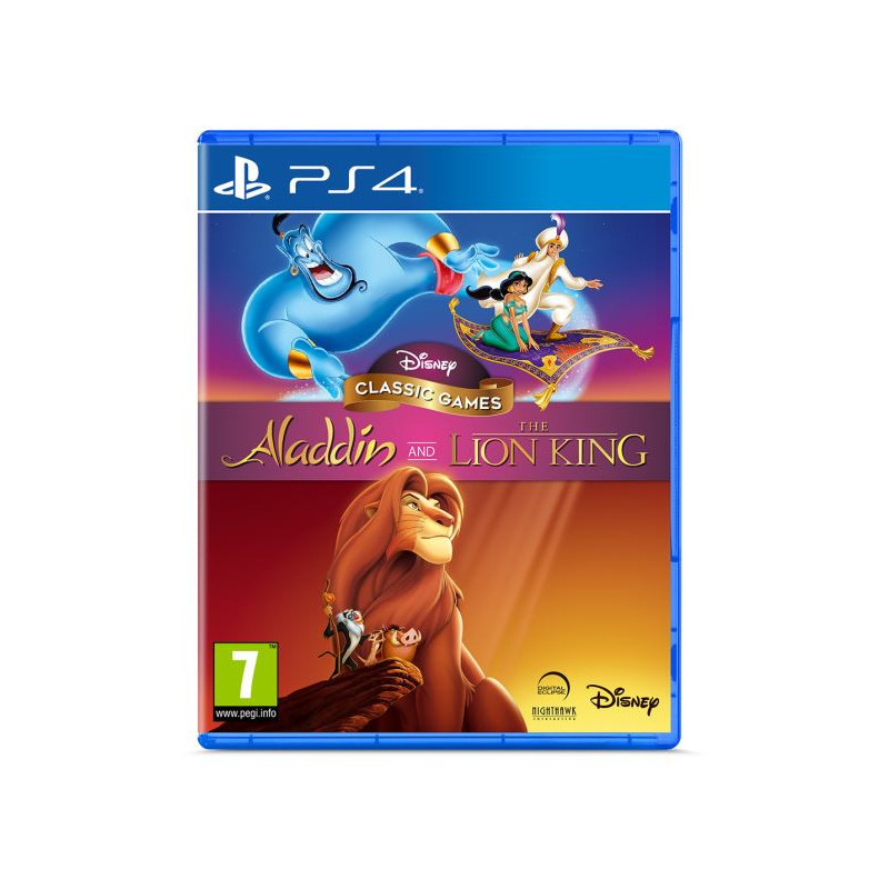 Jeu PS4 Disney - Aladin et Le Roi Lion (VF)