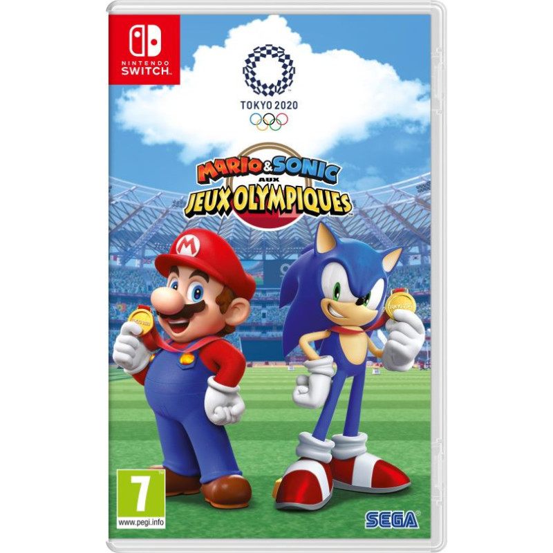 Jeu Nintendo Switech Mario & Sonic aux Jeux Olympiques de Tokyo 2020