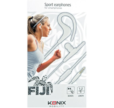 Écouteur Intra-Auriculaire Sport KONIX - Blanc
