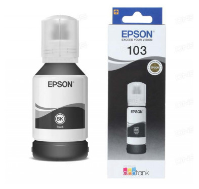 EPSON Bouteille D'encre ECOTANK 103 - Noir