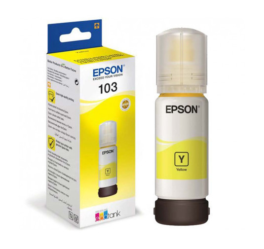 EPSON Bouteille D'encre ECOTANK 103 - YELLOW