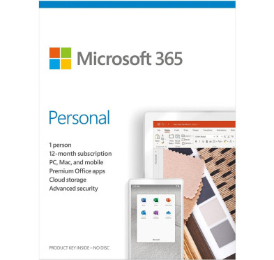 Microsoft OFFICE 365 PERSONAL 32/64b FR + 1TO STOCKAGE