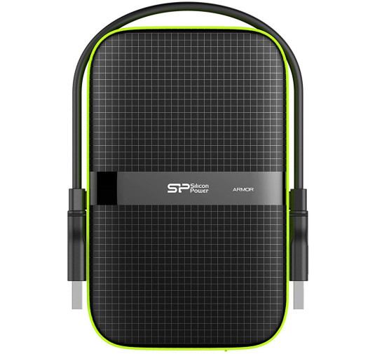 Disque dure externe Silicon Power 4TB Anti-sh/water prf A60 Armor