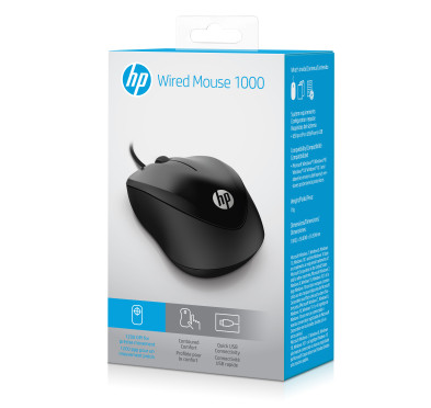 Souris HP Optique 1000 -1200 dpi