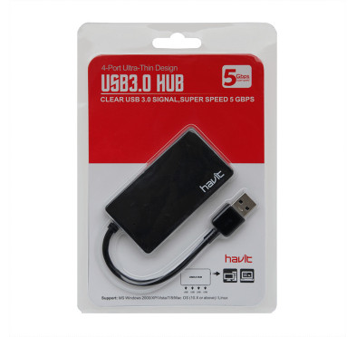 HUB USB 3.0 Havit 4 ports  HV-H103