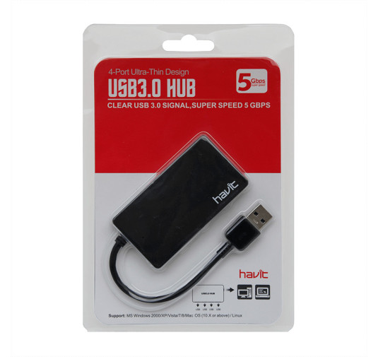 HUB USB 3.0 Havit 4 ports HV-H103