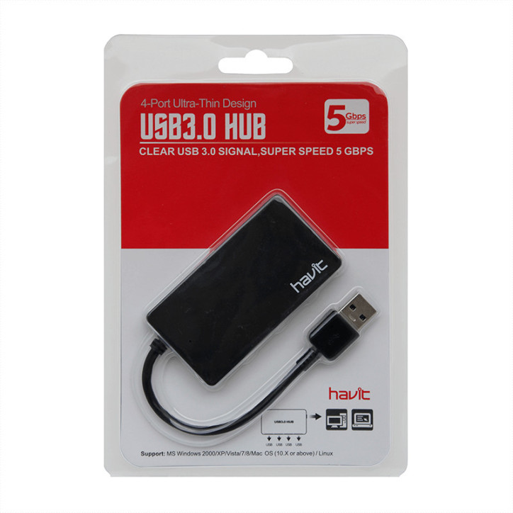 HUB USB 3.0 Havit 4 ports  HV-H103