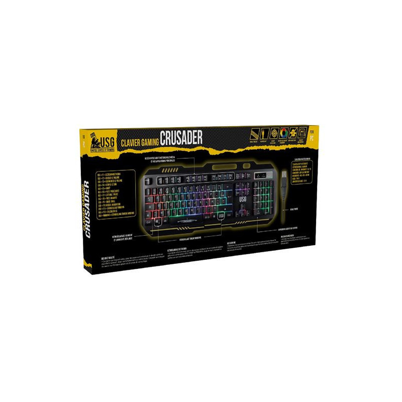 CLAVIER Gamer USG GAMING CRUSADER