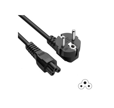 CABLE CHARGEUR cordon alimentation trefle