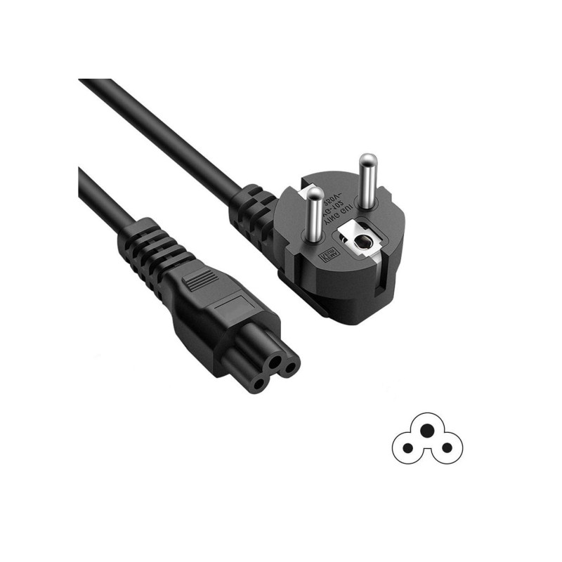 CABLE CHARGEUR cordon alimentation trefle