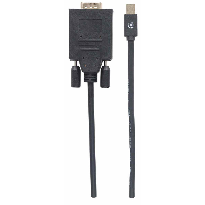 Câble Mini DisplayPort 1.2a mâle vers VGA mâle