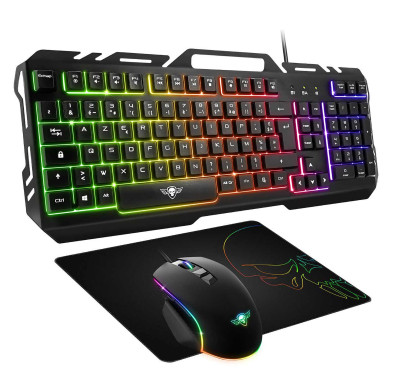 Bundle Clavier + Souris Filaire WE Plug & Play / Compact / 1000